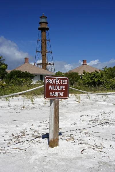 Sanibel Insel Leuchtturm — Stockfoto