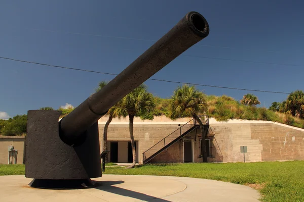 Artillería Fort DeSoto — Foto de Stock