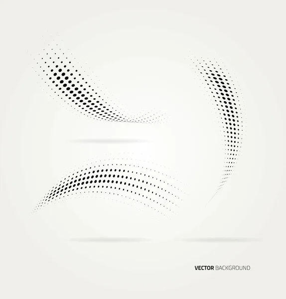 Puntos vectoriales de medio tono. — Vector de stock