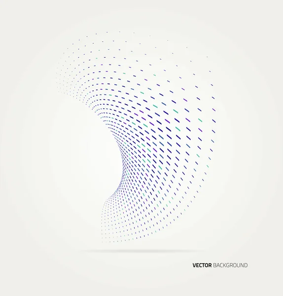 Vector halftone dots. — Stock Vector