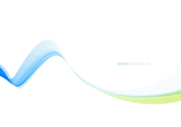 Abstract light blue wavy background. — Stock Vector