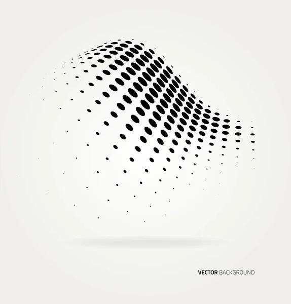 Vector halftone dots. — Stock Vector