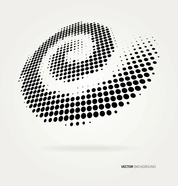 Vector halftone dots. — Stock Vector