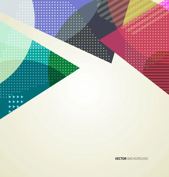 Resumen triángulo folleto folleto folleto diseño vector — Archivo Imágenes Vectoriales