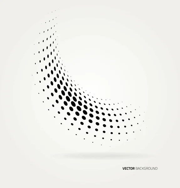 Vector halftone dots. — Stock Vector