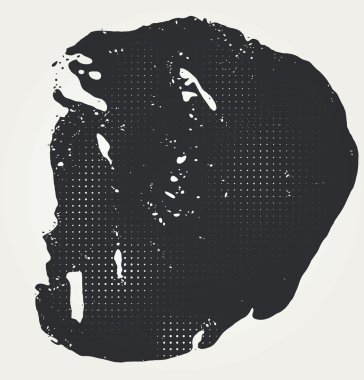 Vektör yarım ton noktaları.