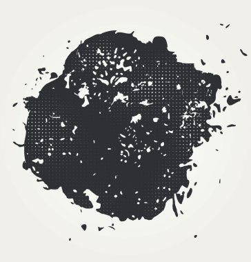 Vektör yarım ton noktaları.