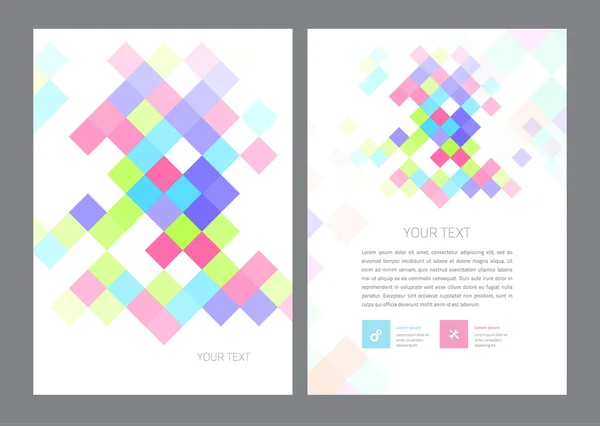 Vector Brochure Flyer design Layout — Stock Vector