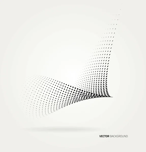 Vector halftone dots. — Stock Vector