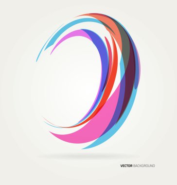 Çizgilerle soyut arkaplan