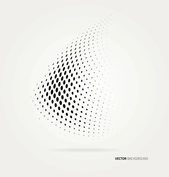 Vector halftone dots. — Stock Vector