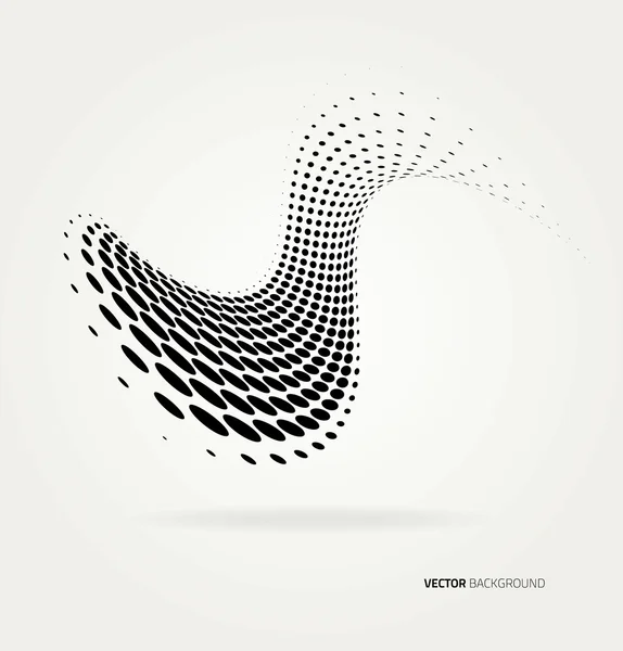 Vector halftone dots. — Stock Vector