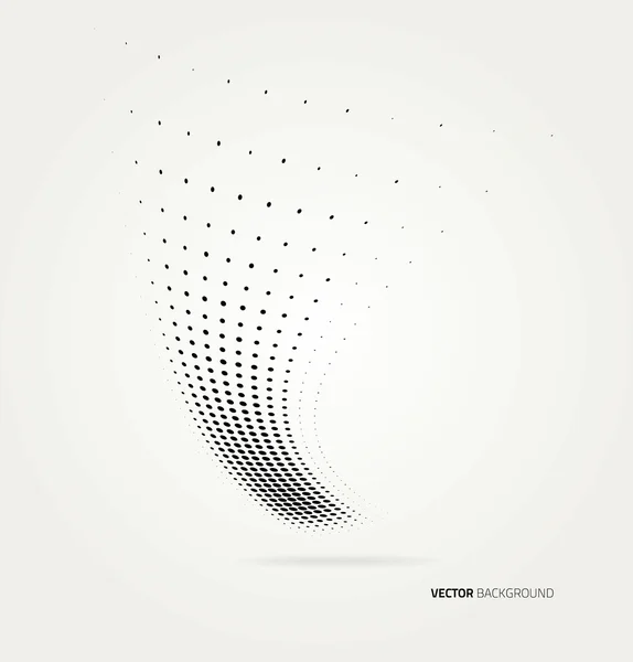 Vector halftone dots. — Stock Vector