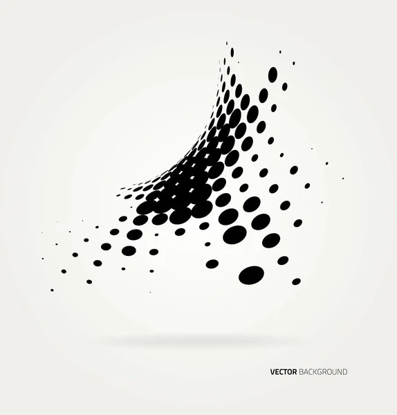 Vector halftone dots. — Stock Vector