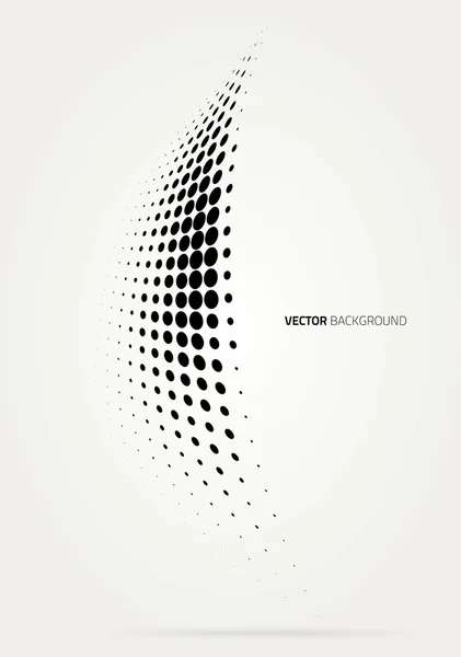 Pontos de meio-tom vetoriais. — Vetor de Stock