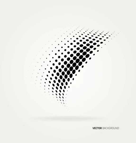 Vector halftone dots. — Stock Vector