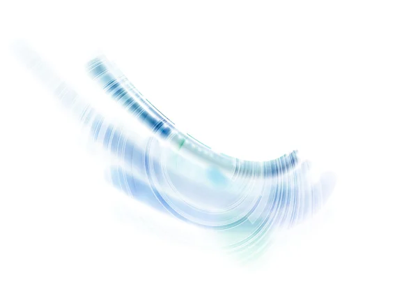 Abstract blue wavy background — Stock Photo, Image