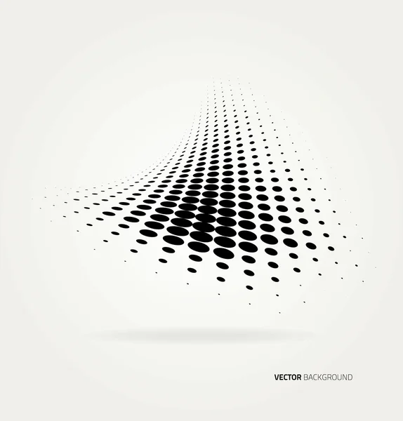 Vector halftone dots. — Stock Vector