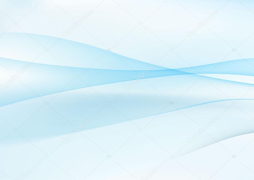 Abstract blue wavy background