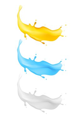 Multi-colored liquid 
