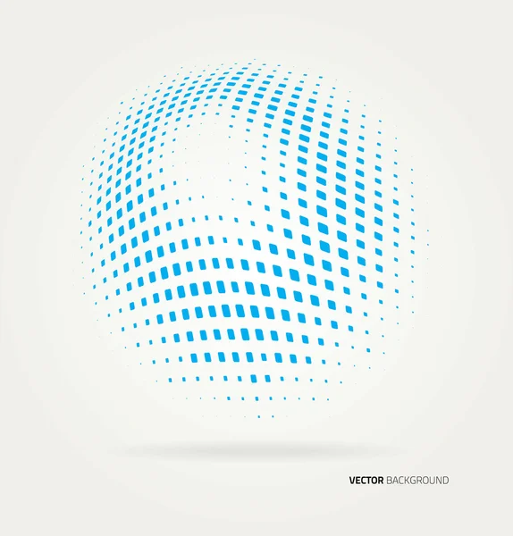 Vector halftone dots. — Stock Vector