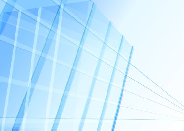 Bina hatları soyut.