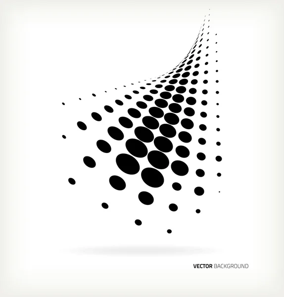 Vector halftone dots. — Stock Vector