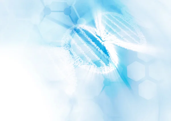 DNA molekül yapısı arka planı. — Stok fotoğraf