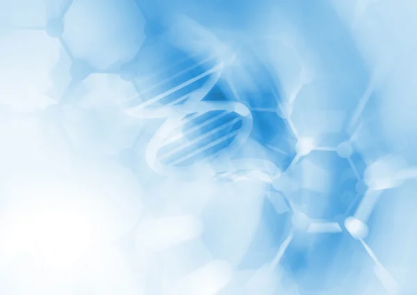 DNA molecule structure background. — Stock Photo, Image