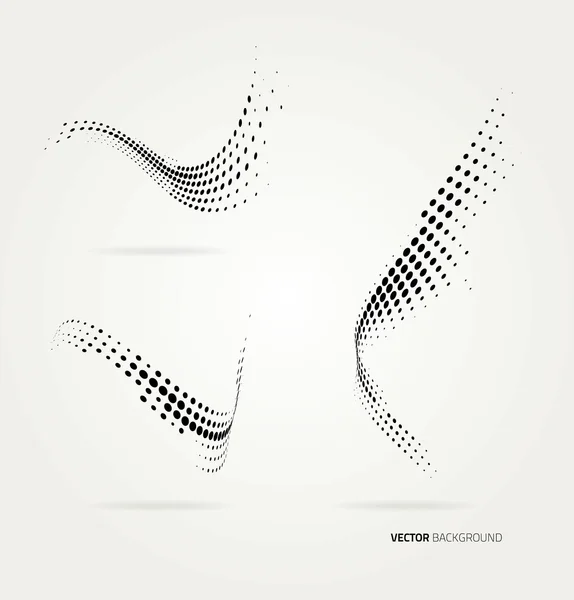 Vector halftone dots. — Stock Vector