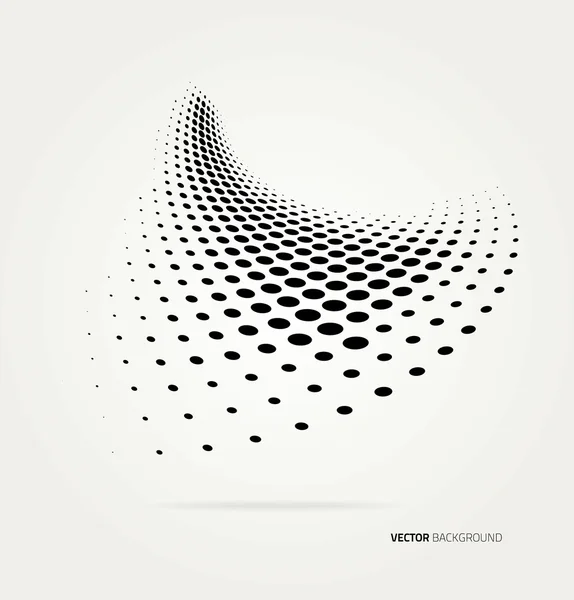 Vector halftone dots. — Stock Vector