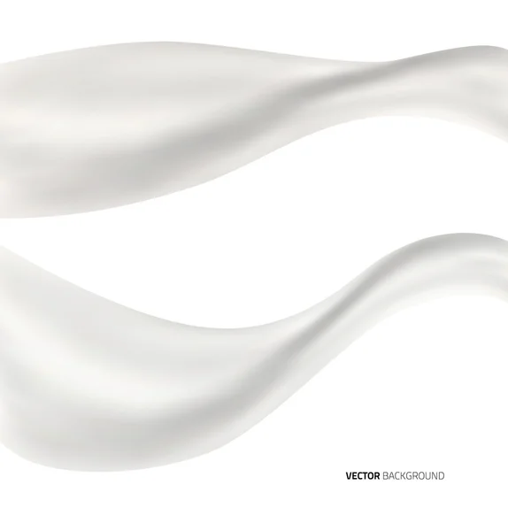 抽象的白色液体背景 — 图库矢量图片