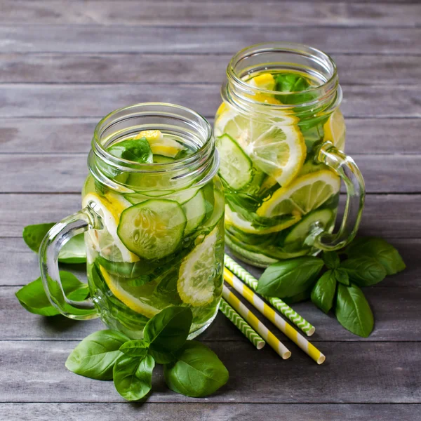 Transparent refreshing drink