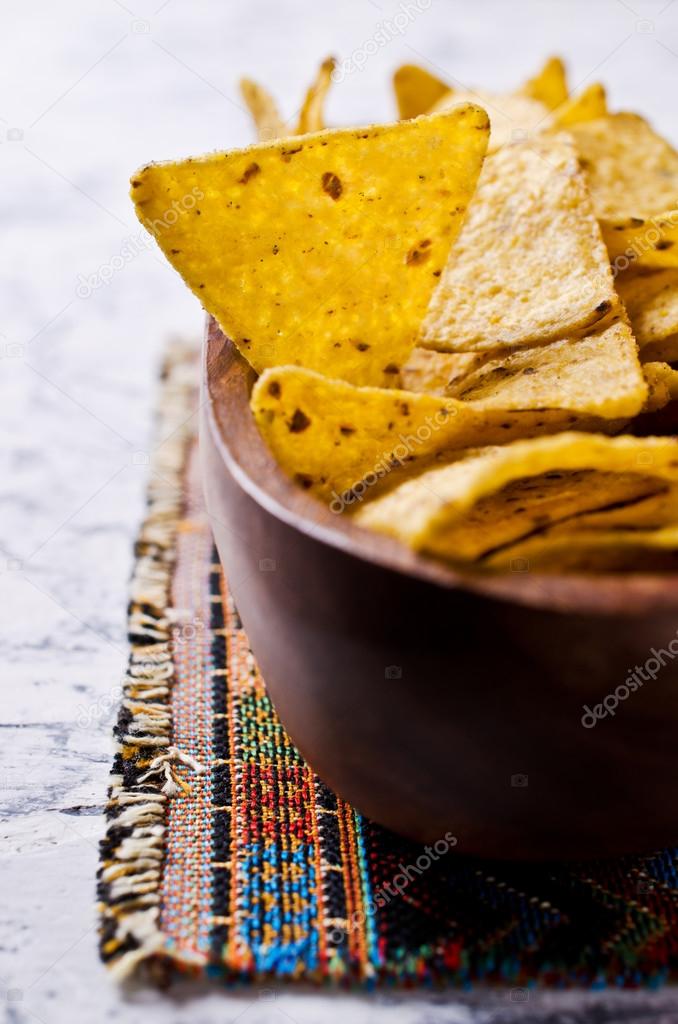 Mexican nachos chips — Stock Photo © Shusha 111525366