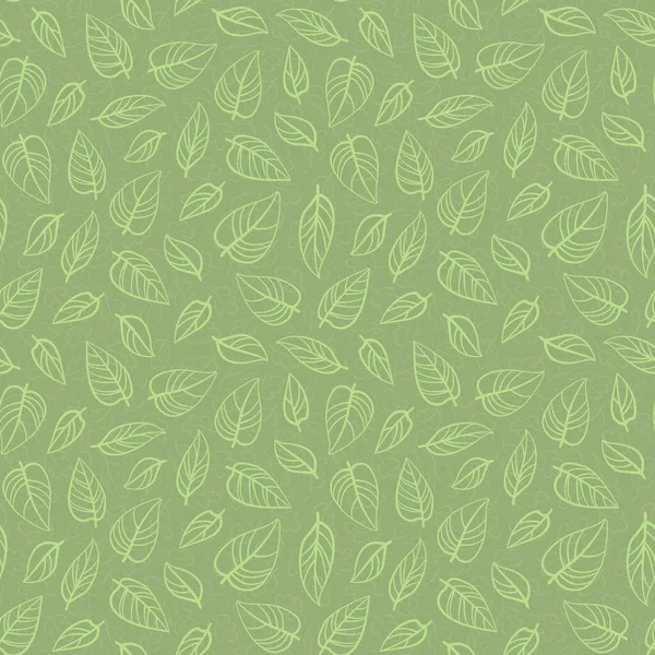 Vektor Nahtloses Muster Mit Fallenden Blättern Für Grußkarten Geschenkpapier Poster — Stockvektor