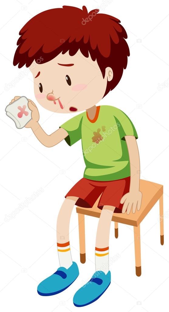 Bloody Nose Clipart Smelling