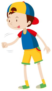 Makas kağıt taş oynamak çocuk