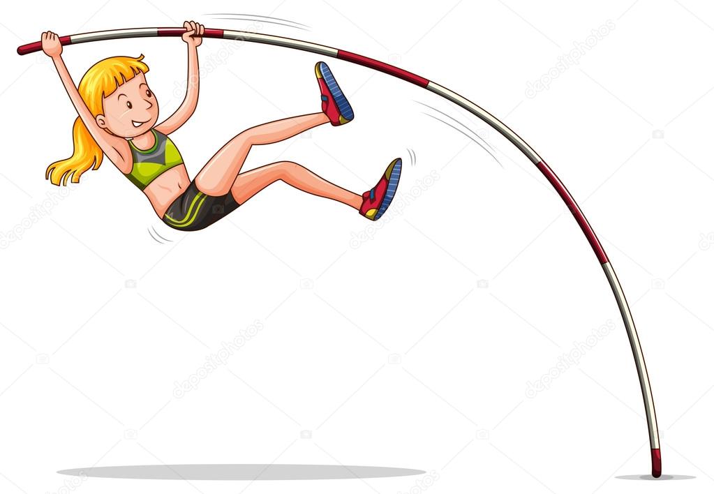 Woman doing high jump Stock Vector Image by ©blueringmedia #109196062 Woman doing high jump Stock Vector Image by ©blueringmedia #109196062