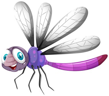 Yusufçuk ile mor renk