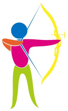 Okçuluk için logo tasarımı