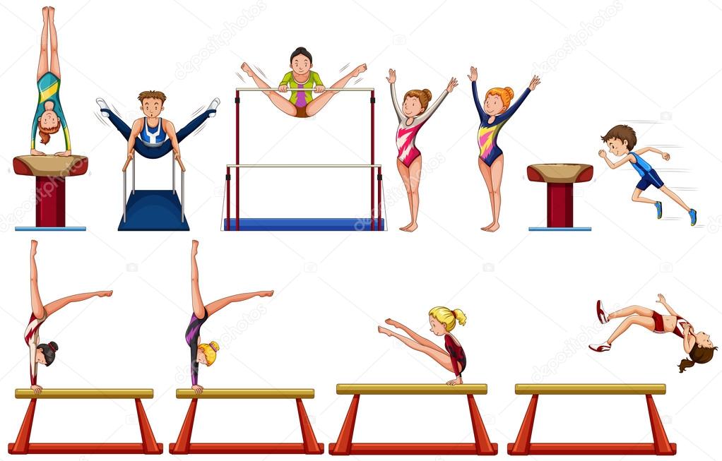 clipart turnen gymnastics unlimited