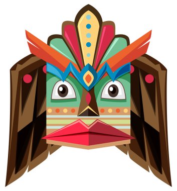 İnsan kafası ile el sanatları tasarım