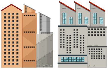 İki fabrika bina tasarımı