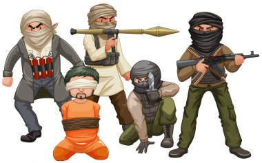 Birçok villians ve kurban