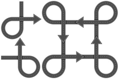 Ok yönünü ile birlikte yeni yollar