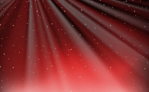Bakgrundsdesign med röd himmel — Stock vektor
