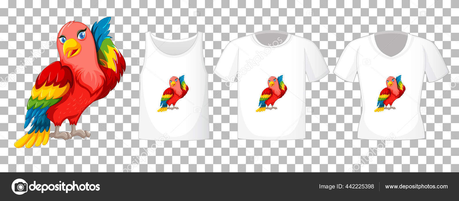 Logo Lovebird Stok Vektor