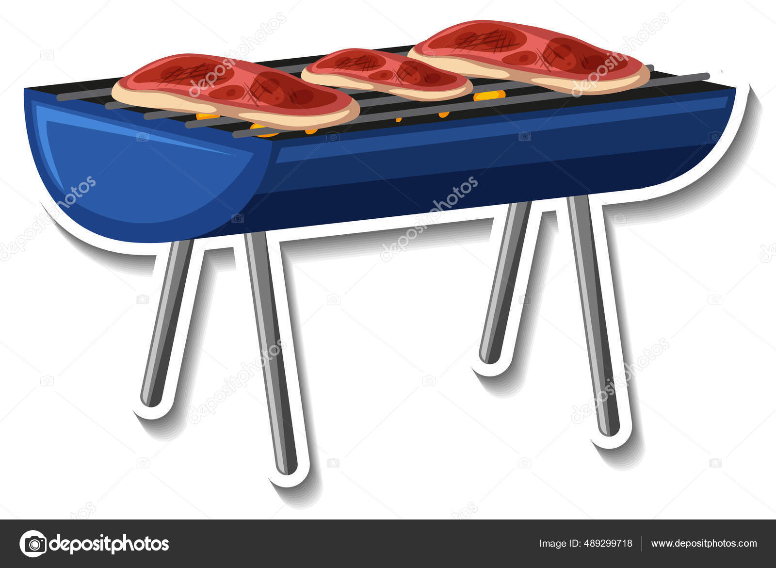 Imagens vetoriais Grill clipart