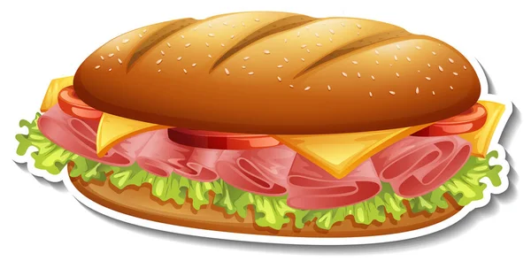 Bologna sandwich Vector Art Stock Images | Depositphotos
