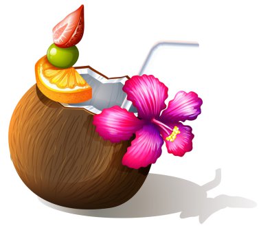 plaj serinletici bir içecek